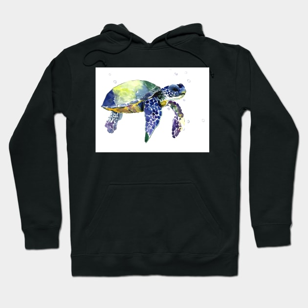 Sea Turtle Hoodie by surenart